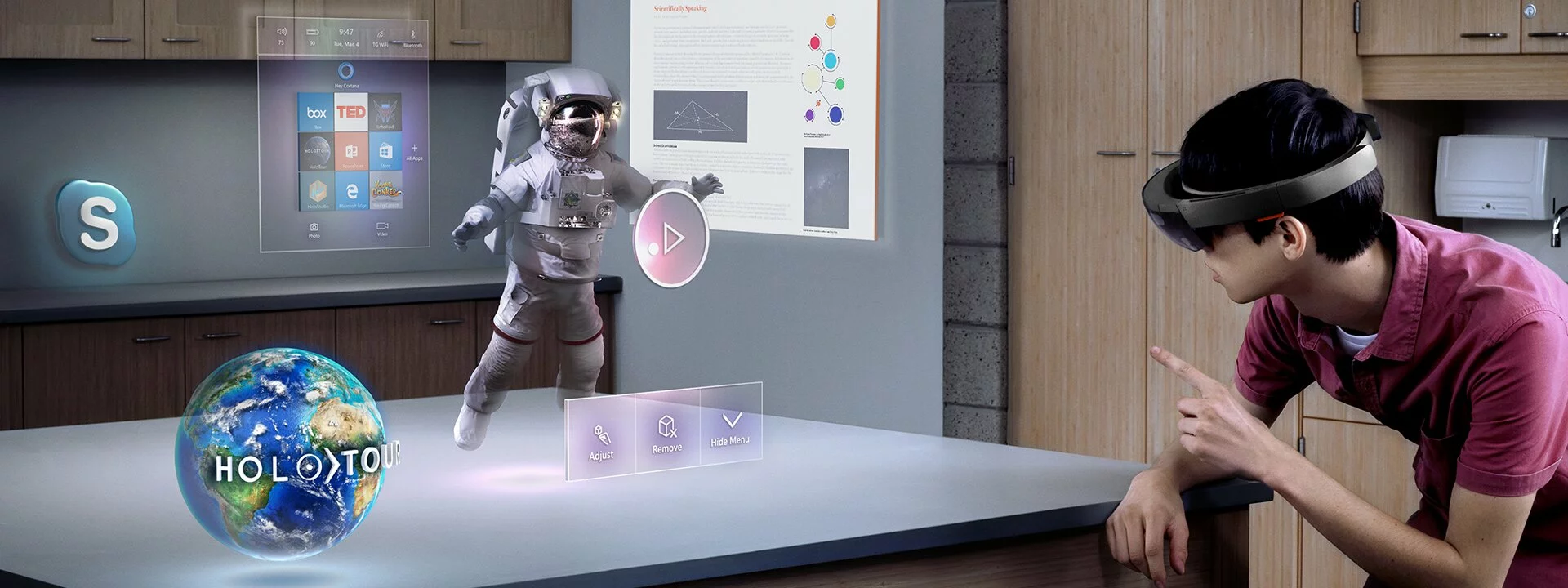 Actiongram para Hololens